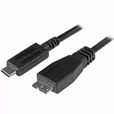 Cable Usb Startech.com Usb C A Micro-usb B, 10000 Mbit/s, Negro