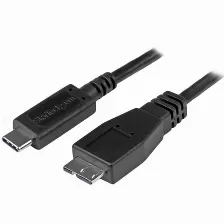 Cable Usb Startech.com Usb C A Micro-usb B, 10000 Mbit/s, Negro