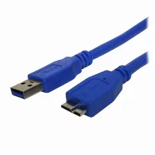 Cable Xcase Usb 3.0, A Macho A Micro B, 60cm Azul