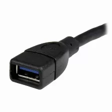 Extensor Startech.com 0.152 M, Usb A A Usb A, 5000 Mbit/s, Negro