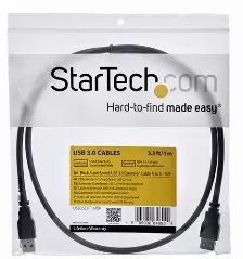 Extensor Startech.com 1 M, Usb A A Usb A, 5000 Mbit/s, Negro