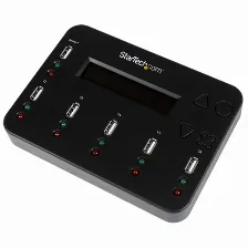 Docking Station Startech.com Clonador Autónomo 1:5 Para Memorias Usb - Copiador De Unidades De Memoria Usb - Copia Sector Por Sector De Sistema Y Archivos - 1.5 Gb/min - Borrado De 3 Pasos - Pantal...