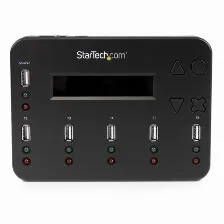 Docking Station Startech.com Clonador Autónomo 1:5 Para Memorias Usb - Copiador De Unidades De Memoria Usb - Copia Sector Por Sector De Sistema Y Archivos - 1.5 Gb/min - Borrado De 3 Pasos - Pantal...