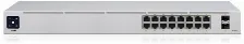 Switch Ubiquiti Unifi Unifi 16-port Poe Gestionado, L2/l3, Rj-45 16, Gigabit Ethernet (10/100/1000), (poe +) 8, 1u, Plata