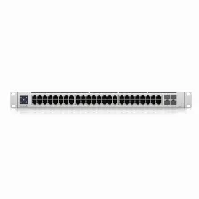 Unifi Switch Enterprise Administrable Capa 3, 48 Puertos 2.5gbe Rj45 Poe+, 4 Puertos 10g Sfp+, 720w, Con Pantalla Ta¡ctil De 1.3