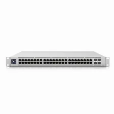Unifi Switch Enterprise Administrable Capa 3, 48 Puertos 2.5gbe Rj45 Poe+, 4 Puertos 10g Sfp+, 720w, Con Pantalla Ta¡ctil De 1.3
