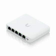 Switch Ubiquiti Unifi Flex Mini 2.5g Gestionado, Rj-45 5, 2.5g Ethernet (100/1000/2500), Escritorio, Blanco