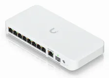 Switch Ubiquiti Unifi Flex 2.5g Poe Gestionado, L2, Rj-45 8, 2.5g Ethernet (100/1000/2500), (poe +) 8, Montaje En Escritorio/pared, Blanco