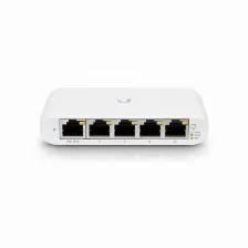 Switch Ubiquiti Unifi Usw Flex Mini Gestionado, Rj-45 5, Gigabit Ethernet (10/100/1000), Blanco