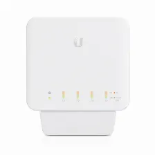 Switch Ubiquiti Unifi Usw?flex Gestionado, L2, Rj-45 5, Gigabit Ethernet (10/100/1000), 4 Poe, Blanco