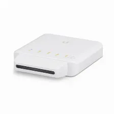 Switch Ubiquiti Unifi Usw?flex Gestionado, L2, Rj-45 5, Gigabit Ethernet (10/100/1000), 4 Poe, Blanco