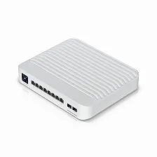 Switch Ubiquiti Unifi Usw-pro-8-poe Gestionado, L2/l3, Rj-45 8, Gigabit Ethernet (10/100/1000), (poe +) 6, 1u, Blanco