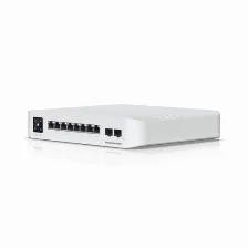Switch Ubiquiti Unifi Usw-pro-8-poe Gestionado, L2/l3, Rj-45 8, Gigabit Ethernet (10/100/1000), (poe +) 6, 1u, Blanco