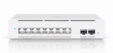 Switch Ubiquiti Unifi Pro Xg 8 Poe Gestionado, L2/l3, Rj-45 8, 10g Ethernet (100/1000/10000), Gris