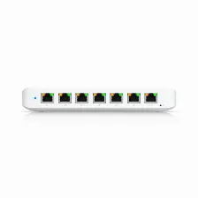 Switch Ubiquiti Ultra 60w Gestionado, L2, Rj-45 8, Gigabit Ethernet (10/100/1000), (poe +) 7, 7 Poe, Blanco