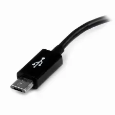 Extensor Startech.com 0.127 M, Micro-usb B A Usb A, 480 Mbit/s, Negro