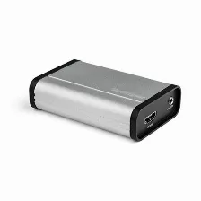 Capturadora De Vídeo Startech.com Interfaz Usb 3.2 Gen 1 (3.1 Gen 1), Color Negro, Plata