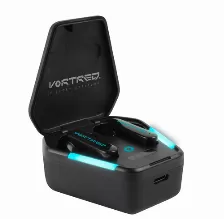 Audífonos Perfect Choice V-930167 Intra Auditivo, True Wireless Stereo (tws), Bluetooth, Negro