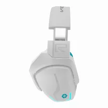 Audã­fonos Alã¡mbricos Vortred Cloud Pass Gaming 7.1 Canales Usb Color Blanco