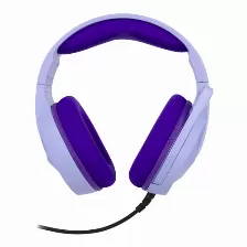 Diadema Gamer Rgb Morada .