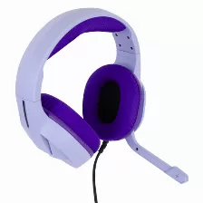 Diadema Gamer Rgb Morada .