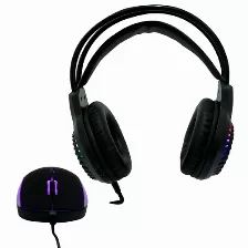 Audífonos Perfect Choice V-930648 Diadema, Alámbrico, Usb, Negro