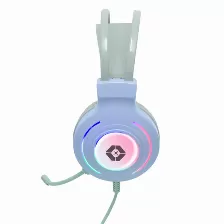 Kit Teclado Y Mouse Vortred Berry Usb, Retroiluminado, Alámbrico, 3600 Dpi, Blanco