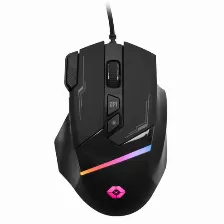 Mouse Perfect Choice V-930709 8 Botones, 7200 Dpi, Usb Tipo A, Negro