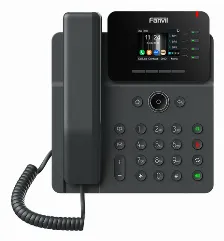 Teléfono Ip Fanvil V61w Terminal Con Conexión Por Cable, Poe, 4 Líneas, Negro