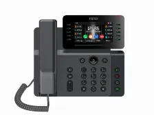 Teléfono Ip Fanvil V65 Terminal Con Conexión Por Cable, 20 Líneas, Negro