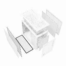 Gabinete Gamer Xpg Valor Air Nano, Micro-atx, No Fuente, Blanco