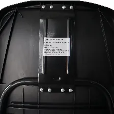 Caja De 10 Sillas Plegables Modamob Raven, Negras, Reforzadas, 47 X 45 X 82cm, Tubo 19mm, Hasta 120kg No Dev Amz