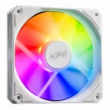 Ventilador Xpg Vento R 120 Argb Pwm 12 Cm, 1600 Rpm, Led Multi, Blanco, Pwm