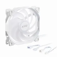 Kit De 3 Ventiladores Xpg Vento R 120 Argb Pwm, 1600rpm, Blanco