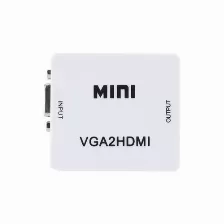 Convertidor Urban Balance Vga2hdmi Vga (d-sub), Blanco
