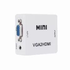 Convertidor Urban Balance Vga2hdmi Vga (d-sub), Blanco