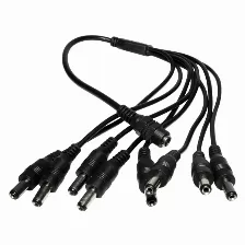 Cable Divisor De Corriente Xcase 1 Hembra A 8 Machos Para Camaras De Vigilancia (pulpo)