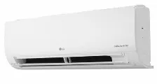 Aire Acondicionado Lg Dualcool Inverter Enfriamiento 11000 Btu/h Compresor Dual Inverter Color Blanco