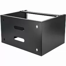 Soporte Montaje En Pared Startech De 6u 12in Profundidad Rack Horizontal Para Patch Panel Parcheo (wallmount6)
