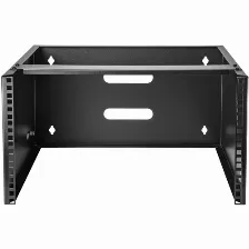 Soporte Montaje En Pared Startech De 6u 12in Profundidad Rack Horizontal Para Patch Panel Parcheo (wallmount6)
