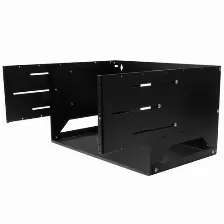 Rack De Montaje En Pared Startech (wallshelf4u) Con Estante Incorporado De Acero 4u, Con Profundidad Ajustable De 12 Y 18 Pulgadas