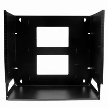 Rack Startech.com Tipo Bastidor De Pared, Capacidad Del Rack 8u, 2 Postes, Acero, Peso Max. 34 Kg, Color Negro, Incluye Tuercas Si