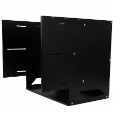 Rack Startech.com Tipo Bastidor De Pared, Capacidad Del Rack 8u, 2 Postes, Acero, Peso Max. 34 Kg, Color Negro, Incluye Tuercas Si