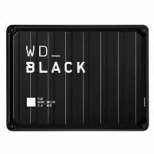Disco Duro Externo Western Digital Black P10 Game Drive, 4tb, Micro-usb, Negro