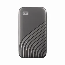 Ssd Externo Western Digital My Passport, 1tb, Usb-c, Gris