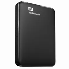 Disco Duro Externo Western Digital Wd Elements Portable 4tb, Usb 3.2, Negro