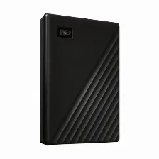 Disco Duro Externo Western Digital My Passport, 2tb, Usb 3.2, Negro