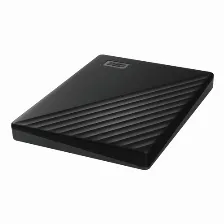 Disco Duro Externo Western Digital My Passport, 2tb, Usb 3.2, Negro