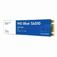 Ssd Western Digital Blue Sa510, 1tb, M.2, 520 Mb/s Escritura, 560 Mb/s Lectura, Sata Iii