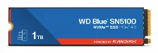 Ssd Wd Blue Sn5100 Nvme, 1tb, M.2, 6700 Mb/s Escritura, 7100 Mb/s Lectura, Pci Express 4.0